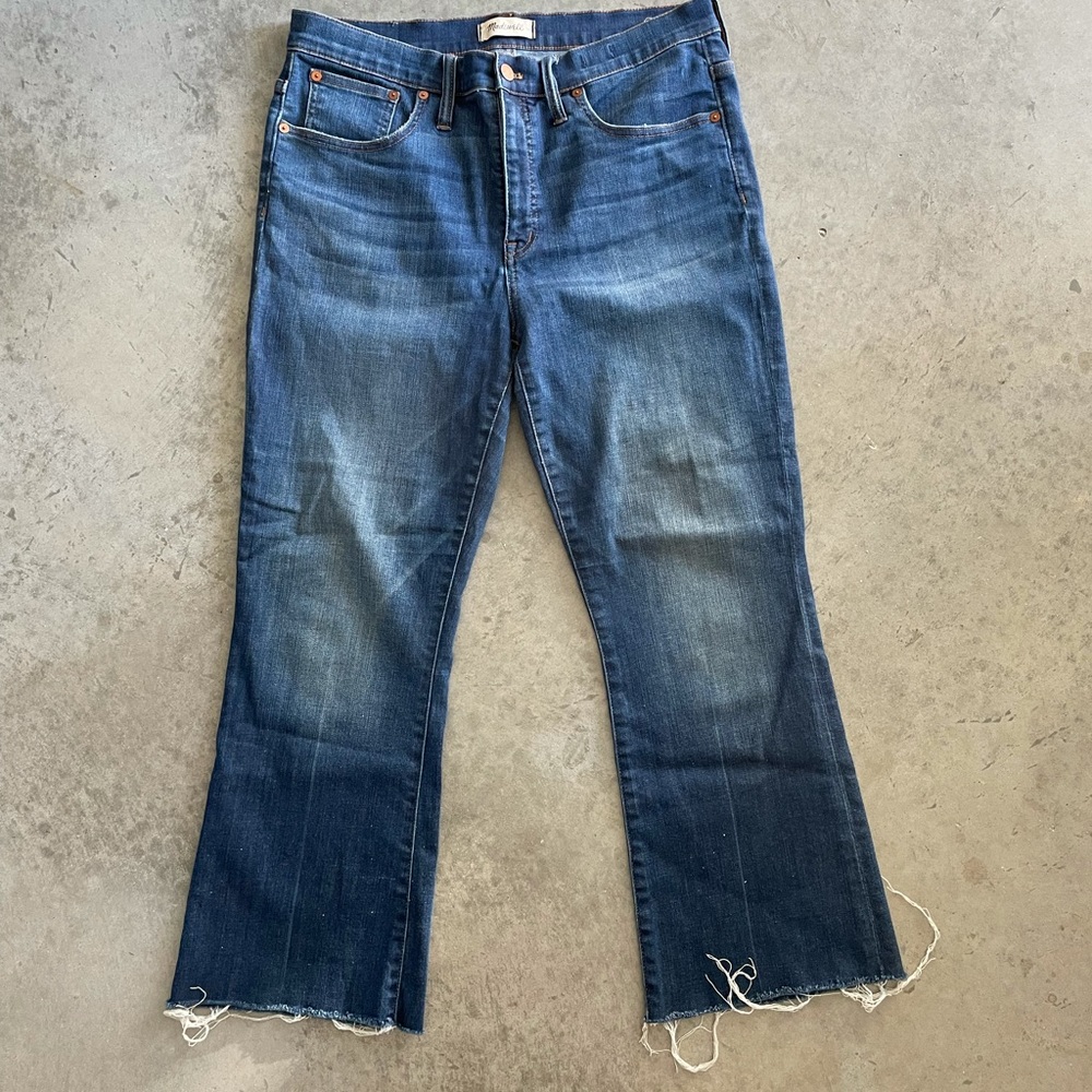 Madewell jeans. Cali Demi boot. Size 31.